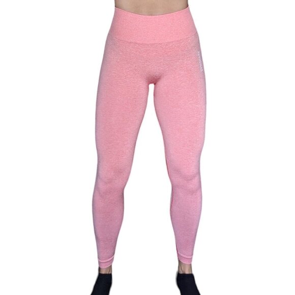 Gymshark Adapt  Coral Seamless Leggings Women Size Small - Picture 1 of 9